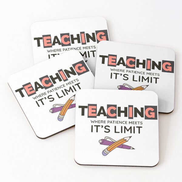 Item preview, Teaching, Where Patience Meets It's Limit designed and sold by MNSDesignHub.