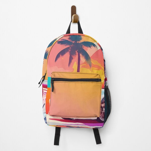 Item preview, Miami Dreams - Stylistic Beach Scene, Summer Vibes designed and sold by Seneku-Design.