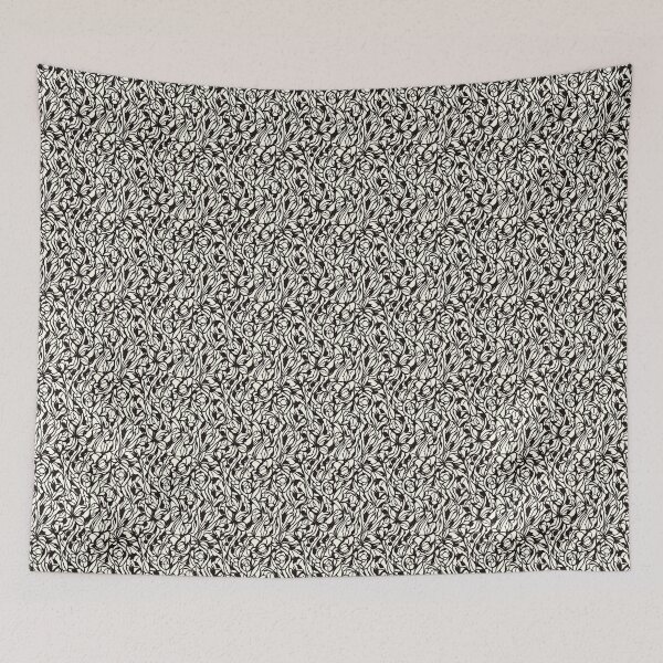 Item preview, Line Flower Patterns 09 designed and sold by DoodleLandShop.