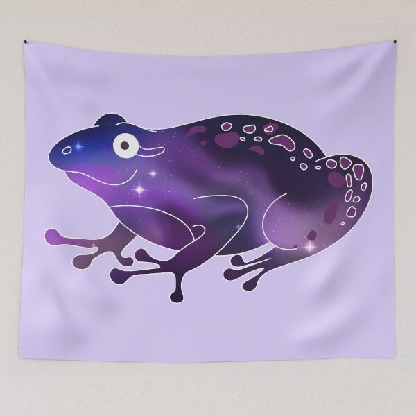 Item preview, Cute galaxy frog.  designed and sold by CoCoArt-Ua.
