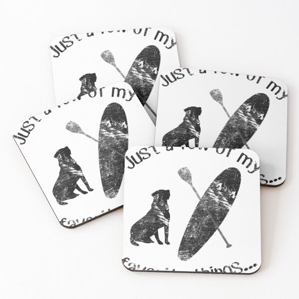 Item preview, Love Paddle Boarding and my dog designed and sold by iggi-nsllgood.
