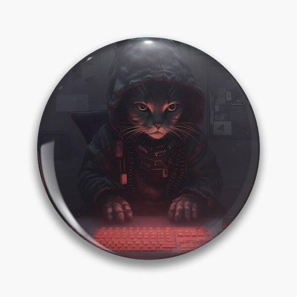 Item preview, “Hacker Meowtrice: The Feline Revolution” designed and sold by Art-Vortex-fr.