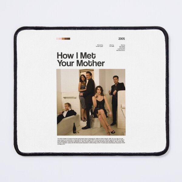 Item preview, How I Met Your Mother show movie poster designed and sold by paulrommer.