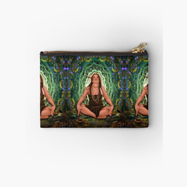 Item preview, Vision Quest Spirit Alchemy - Visionary Art Entheogen Illustration designed and sold by Leah McNeir.
