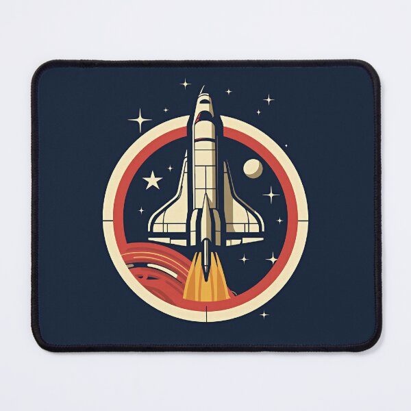 Item preview, Space Shuttle Launch Retro designed and sold by MagicColorPrint.