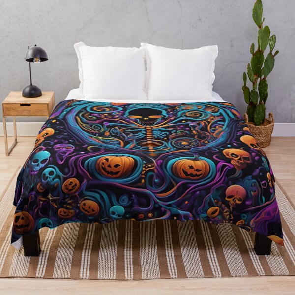 Item preview, Halloween Psychedelic Neon Skeletons. designed and sold by ExtraEm.
