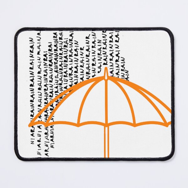 Item preview, Hand Drawn Clip Art of Seattle Cityscape with Umbrella designed and sold by MAcustomgallery.
