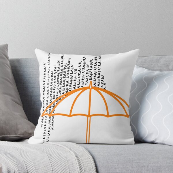 Item preview, Hand Drawn Clip Art of Seattle Cityscape with Umbrella designed and sold by MAcustomgallery.