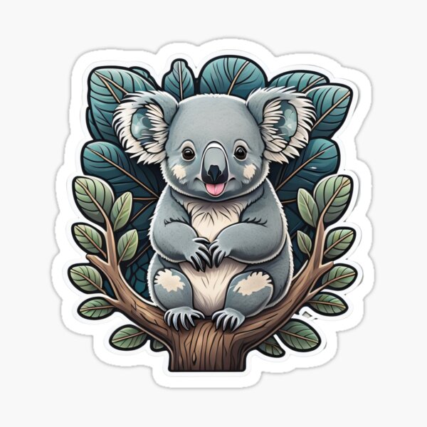 Australian Wildlife Koala Art