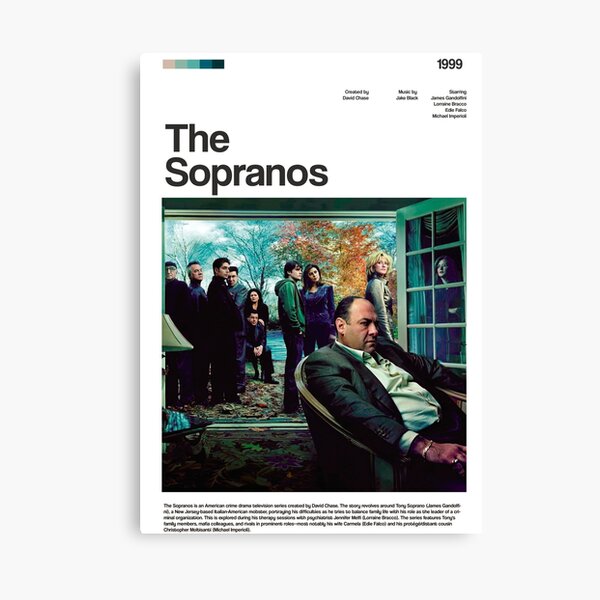 Item preview, The sopranos movie poster designed and sold by paulrommer.