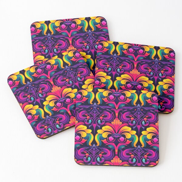 Item preview, Modern design reminiscent of Victorian neon punk style patterns designed and sold by Pflugart.