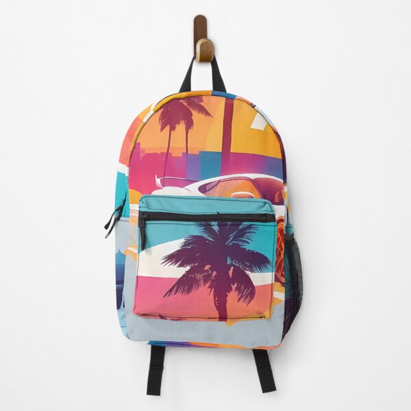 Item preview, Miami Dreams - Stylistic Beach Scene, Summer Vibes designed and sold by Seneku-Design.