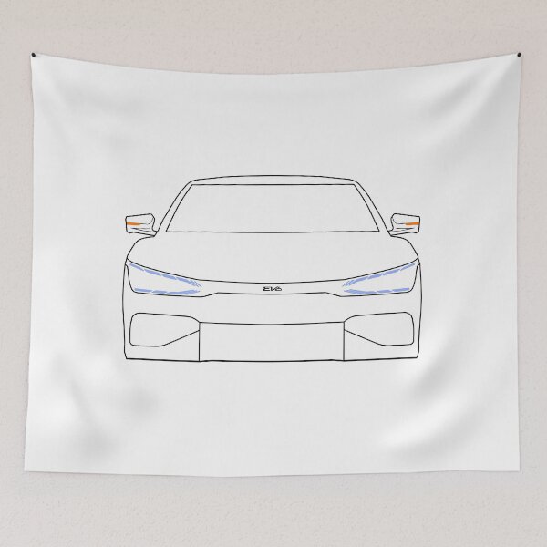 Item preview, Ev6 silhouette (black) designed and sold by Flamurdesign.