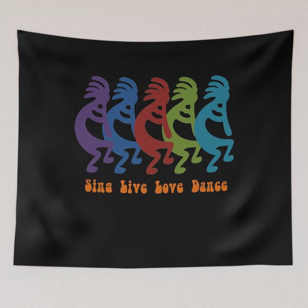 Item preview, Sing, Live, Love, Dance Tribal Kokopelli designed and sold by taiche.