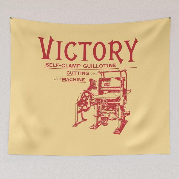 Item preview, Victory Guillotine - Cutting Machine, red  designed and sold by Yatoff.