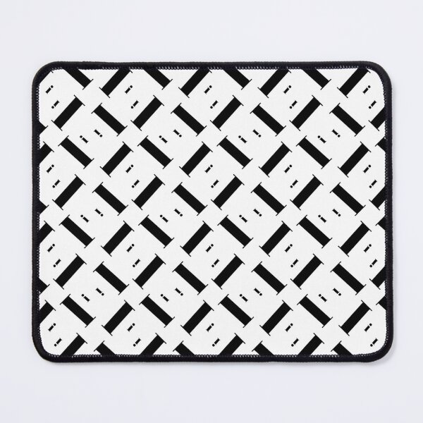 Item preview, I i Alphabet Letter Black seamless designed and sold by MUJU-pixel.