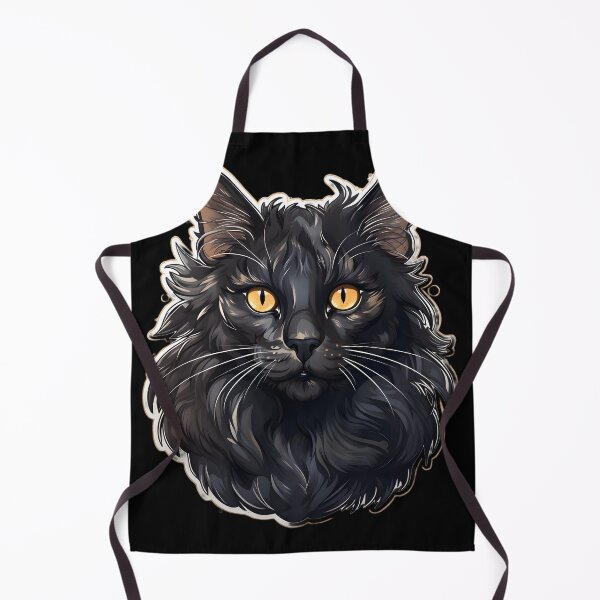 Item preview, Enigmatic black cat designed and sold by oilidesing.