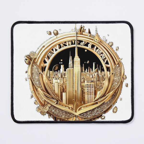 Item preview, gold, new york,  designed and sold by KICIART.