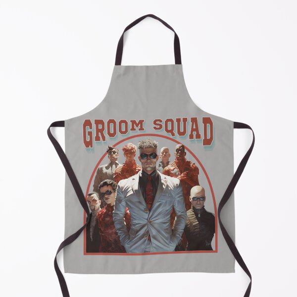 Item preview, Groom Squad - Superhero Team designed and sold by Hisirdoux.
