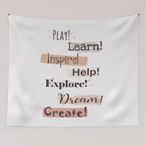 Item preview, Motivational poster for kids - educational print designed and sold by Juditdesign.