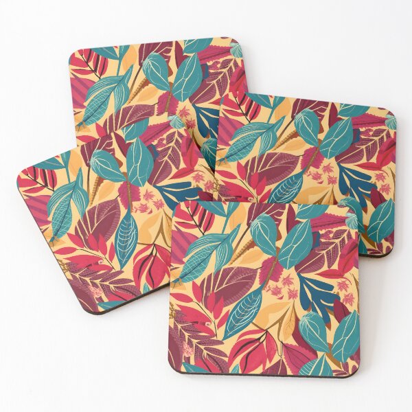 Item preview, seamless pattern autumn leaves designed and sold by deviatepolo.