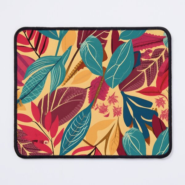 Item preview, seamless pattern autumn leaves designed and sold by deviatepolo.