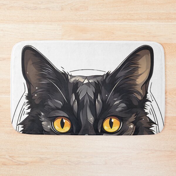 Item preview, Copy of Enigmatic black cat designed and sold by oilidesing.