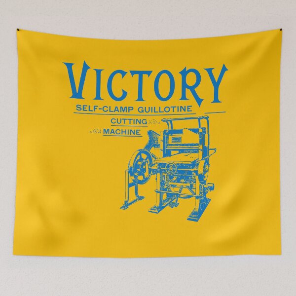 Item preview, Victory Guillotine - Cutting Machine, blue designed and sold by Yatoff.