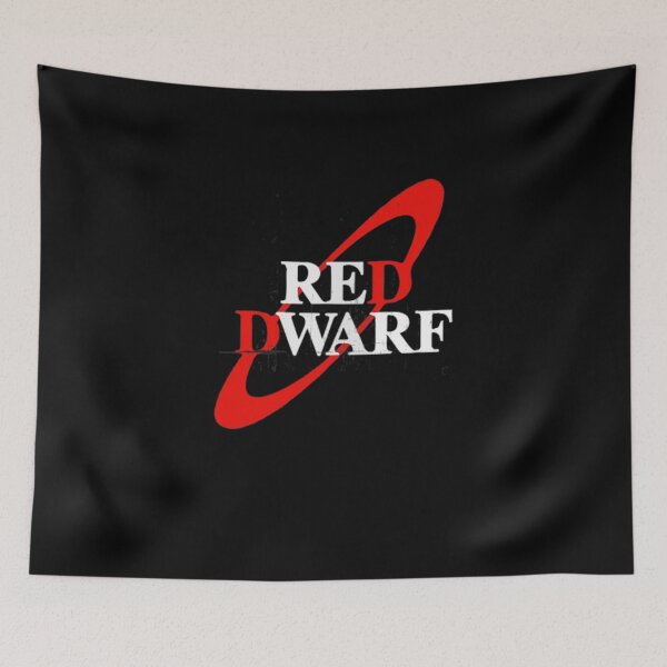 Item preview, Red Dwarf Distressed Logo Pocket Position  designed and sold by JacksonFeil.