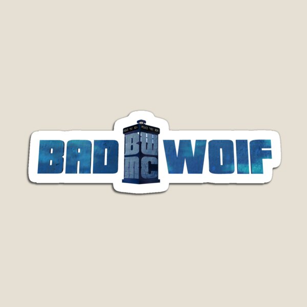 BadWolfMC Logo Magnet