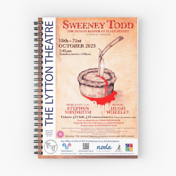 Artikelvorschau, Sweeney Todd Poster – Lytton-Spieler entworfen und verkauft von LyttonPlayers.
