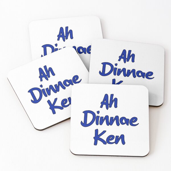 Item preview, Ah Dinnae Ken designed and sold by UniqueDesignHub.
