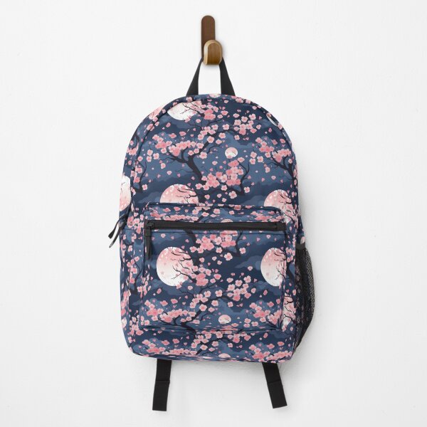 Item preview, Sakura and the Moon Pattern designed and sold by PrintsyPattern.