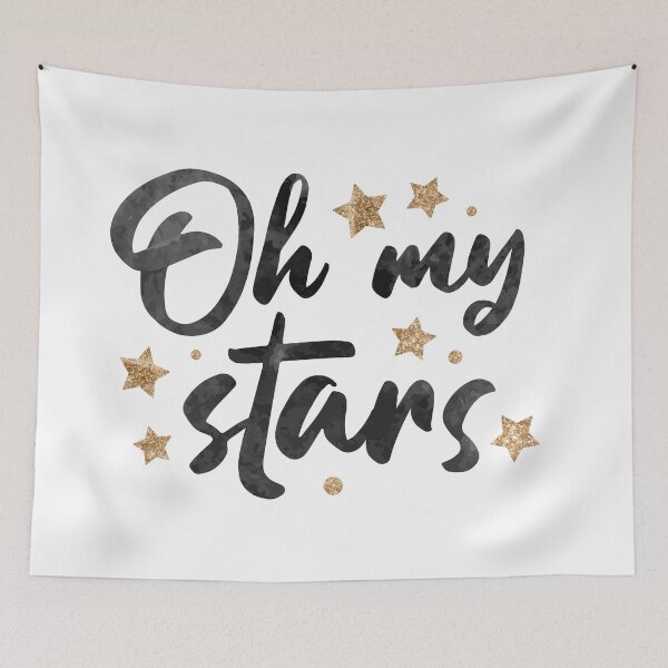 Item preview, Oh my stars 01 black and gold designed and sold by MamSelle.