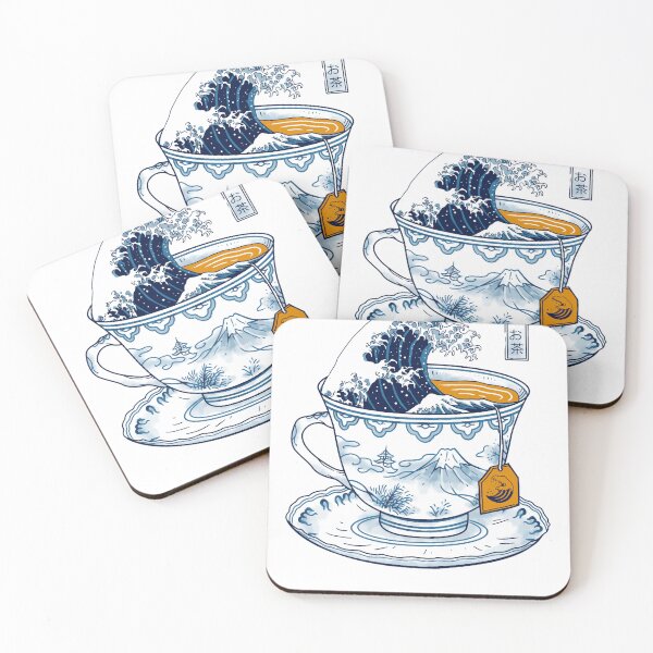 Item preview, The Great Kanagawa Tea Classic designed and sold by fuyumimastaf.