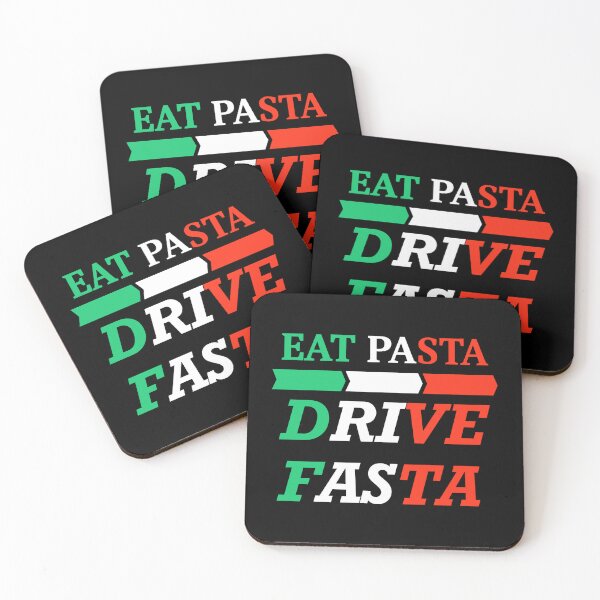 Item preview, Eat pasta drive fasta Black designed and sold by Warrioll.