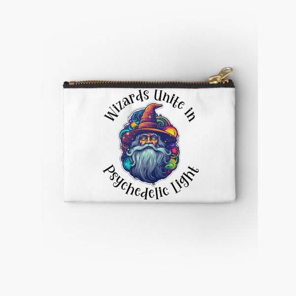 Item preview, Wizards Unite in Psychedelic Light - Black Text designed and sold by LMBoutique.