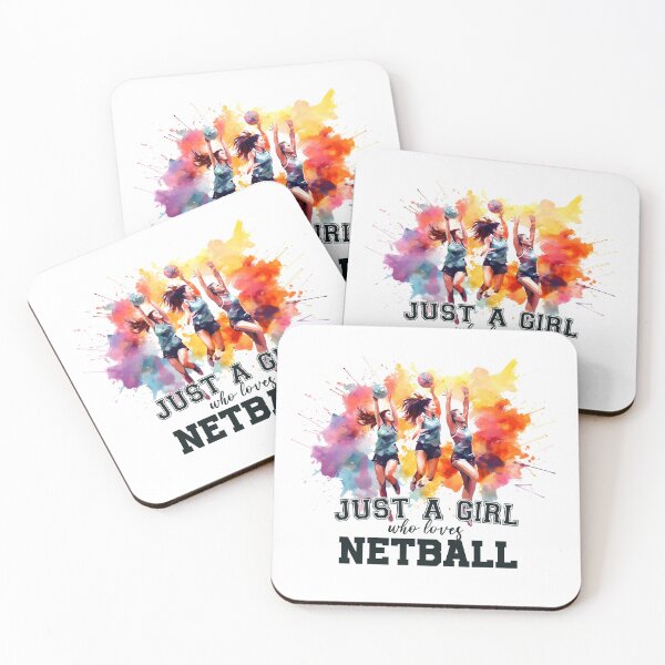 Item preview, Just a Girl who loves Netball Girl Team designed and sold by grandlovely.