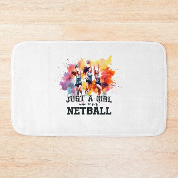 Item preview, Just a Girl who loves Netball Girl Team designed and sold by grandlovely.