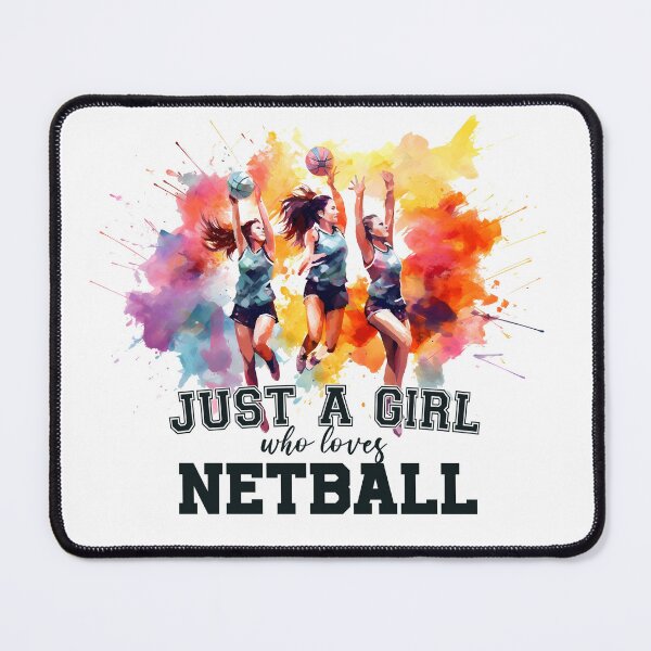 Item preview, Just a Girl who loves Netball Girl Team designed and sold by grandlovely.