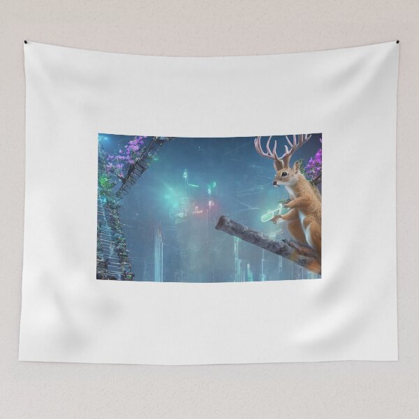 Item preview, deer ladder squirrel designed and sold by BuyBestTrends.
