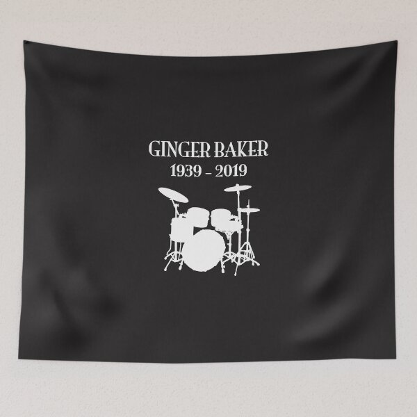 Item preview, Ginger Baker RIP 1939 2019 With Drums designed and sold by LaceyWerner.