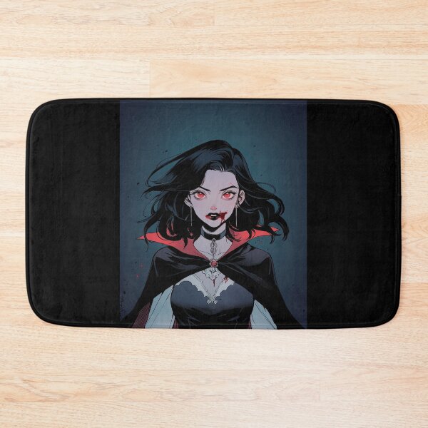 Item preview, Anime Vampire Vixen Cloaked Girl with Red Eyes designed and sold by sμ (smew).