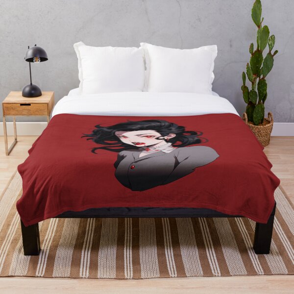 Item preview, Anime Vampire Vixen Cloaked Girl with Red Eyes designed and sold by sμ (smew).