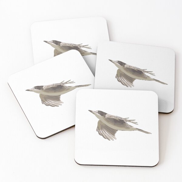 Item preview, Flying butcherbird designed and sold by ArtisticAblaze.