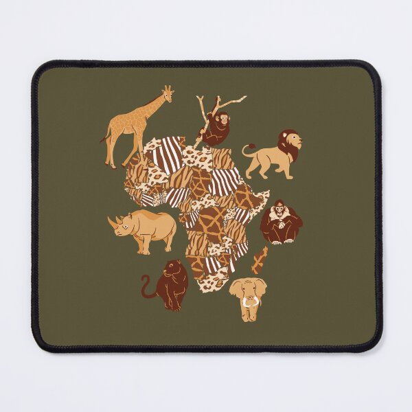 Item preview, Africa map designed and sold by DerSenat.
