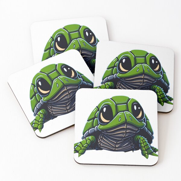 Item preview, cute cartoon turtle. designed and sold by ratchawoot.
