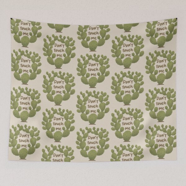 Item preview, Don't Touch Me Prickly Pear Cactus designed and sold by MadelaneWolf.