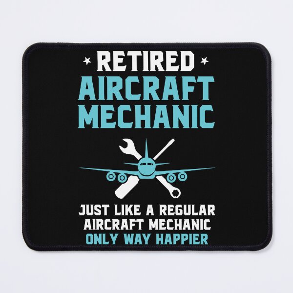 Item preview, Retired Aircraft Mechanic Not My Problem Anymore Retirement Funny Aviation Mechanic Gift designed and sold by BradyJesse.