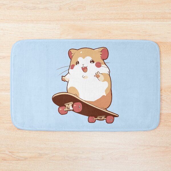 Item preview, skateboard | Skating hamster designed and sold by DerSenat.